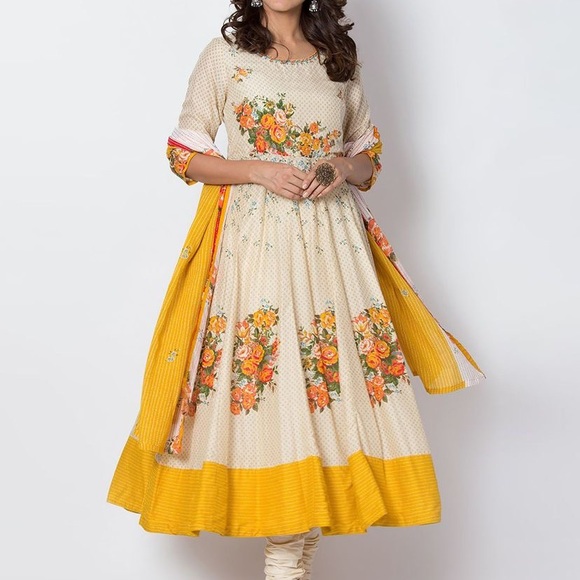 Anarkali set by Biba - Picture 3 of 6
